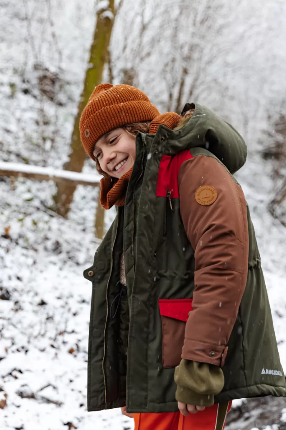 Clearance | Storm-19 | Winterjas Colorblock Lizzard Man Jassen