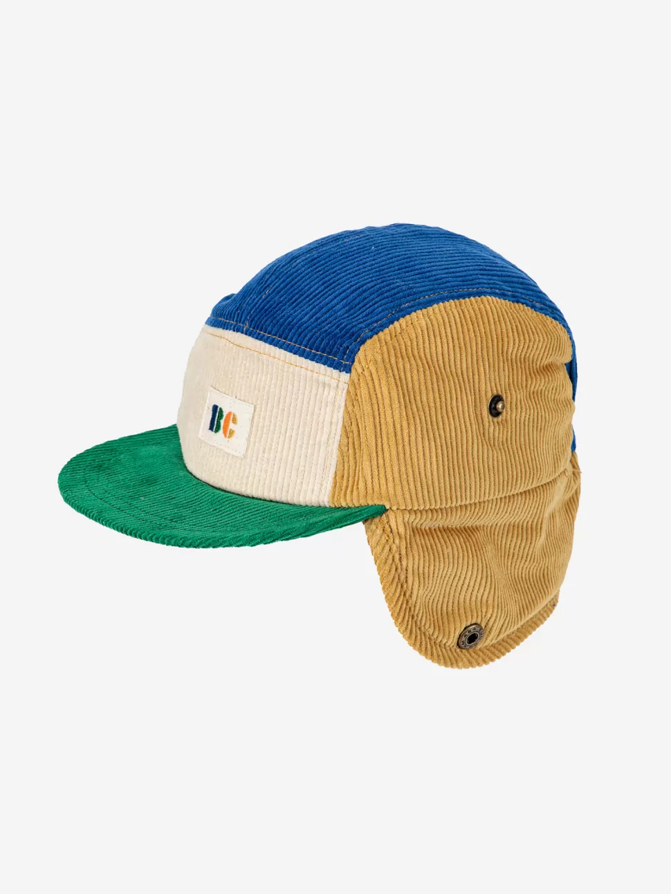 Flash Sale | Corduroy Color Block Cap Hoeden + Petten