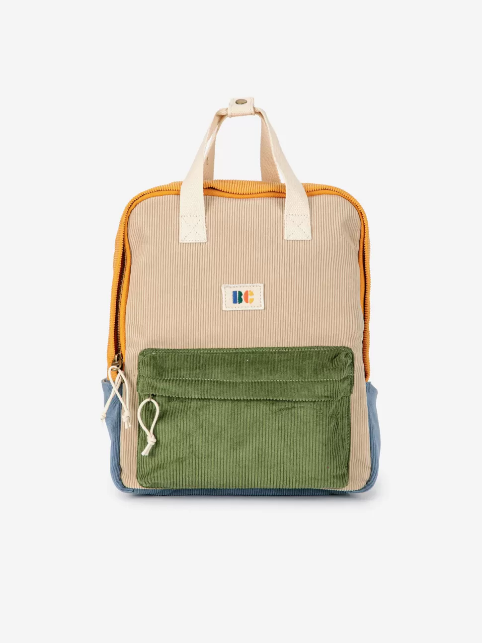Outlet | Corduroy Color Block Schoolbag Tassen