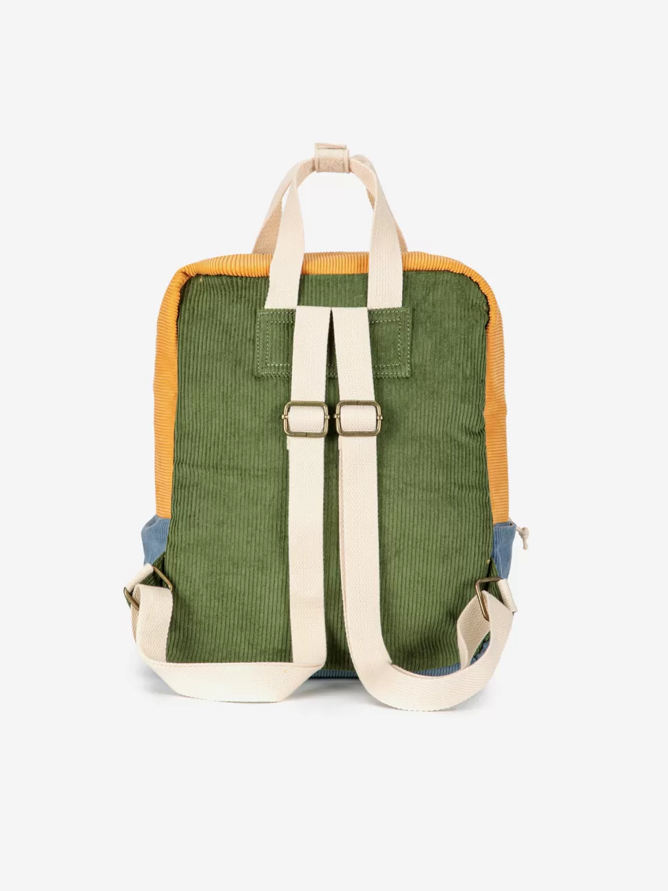 Outlet | Corduroy Color Block Schoolbag Tassen