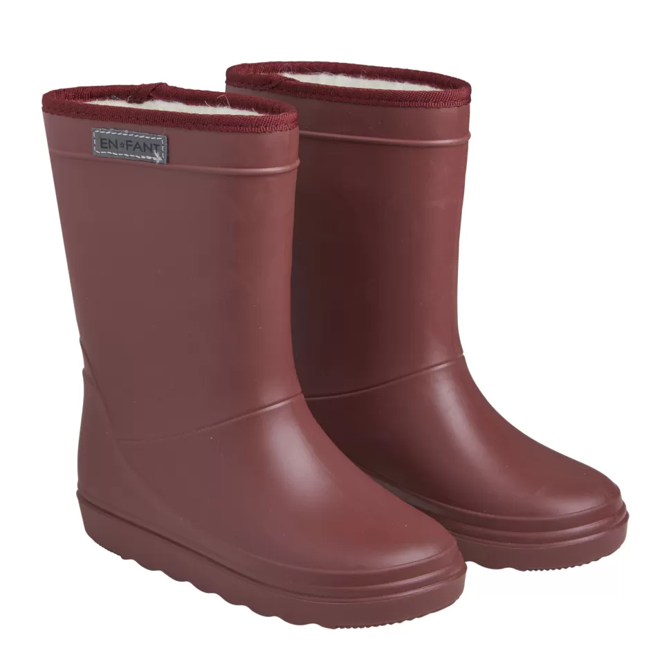 New En Fant | 2400 Thermo Boots | Laarzen Hot Chocolate Roodbruin Kind Laarzen