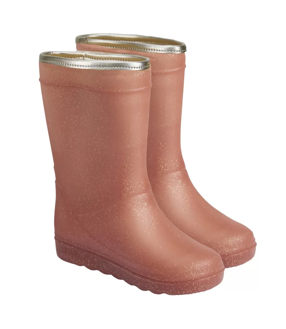 Outlet En Fant | 5565 Thermo Boots | Laarzen Glitter Metallic Rose Kind Laarzen