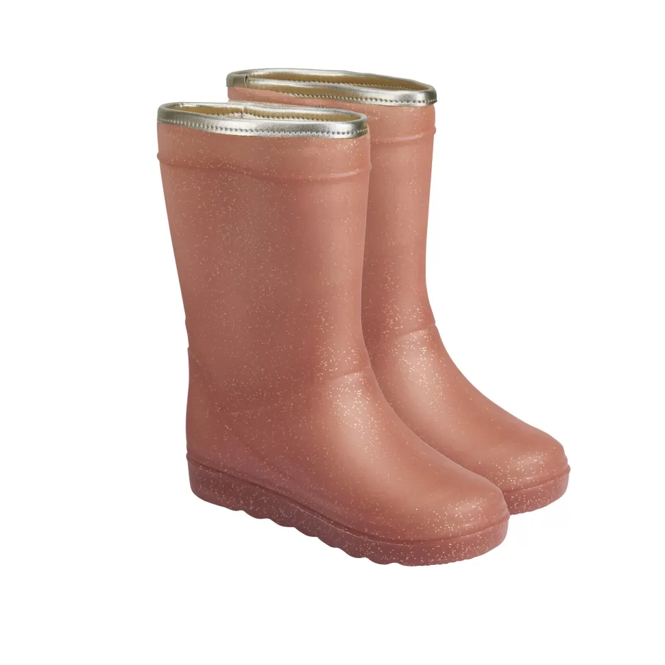 Outlet En Fant | 5565 Thermo Boots | Laarzen Glitter Metallic Rose Kind Laarzen