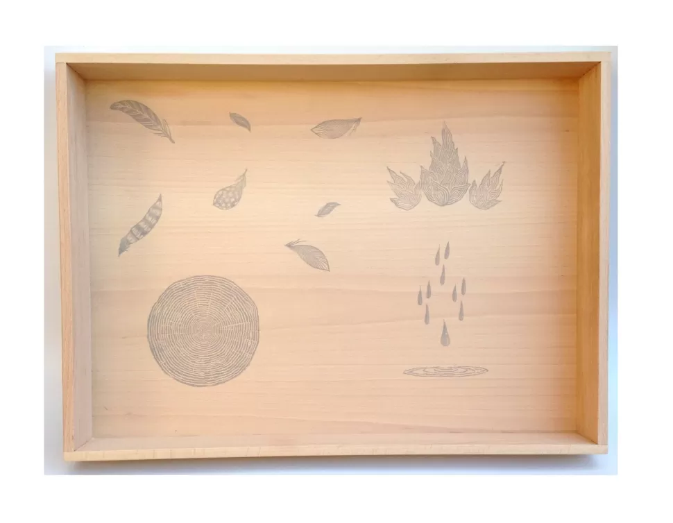 Online | Free Play Box | Houten Speelbak Voor Sensory Play Open Ended Play