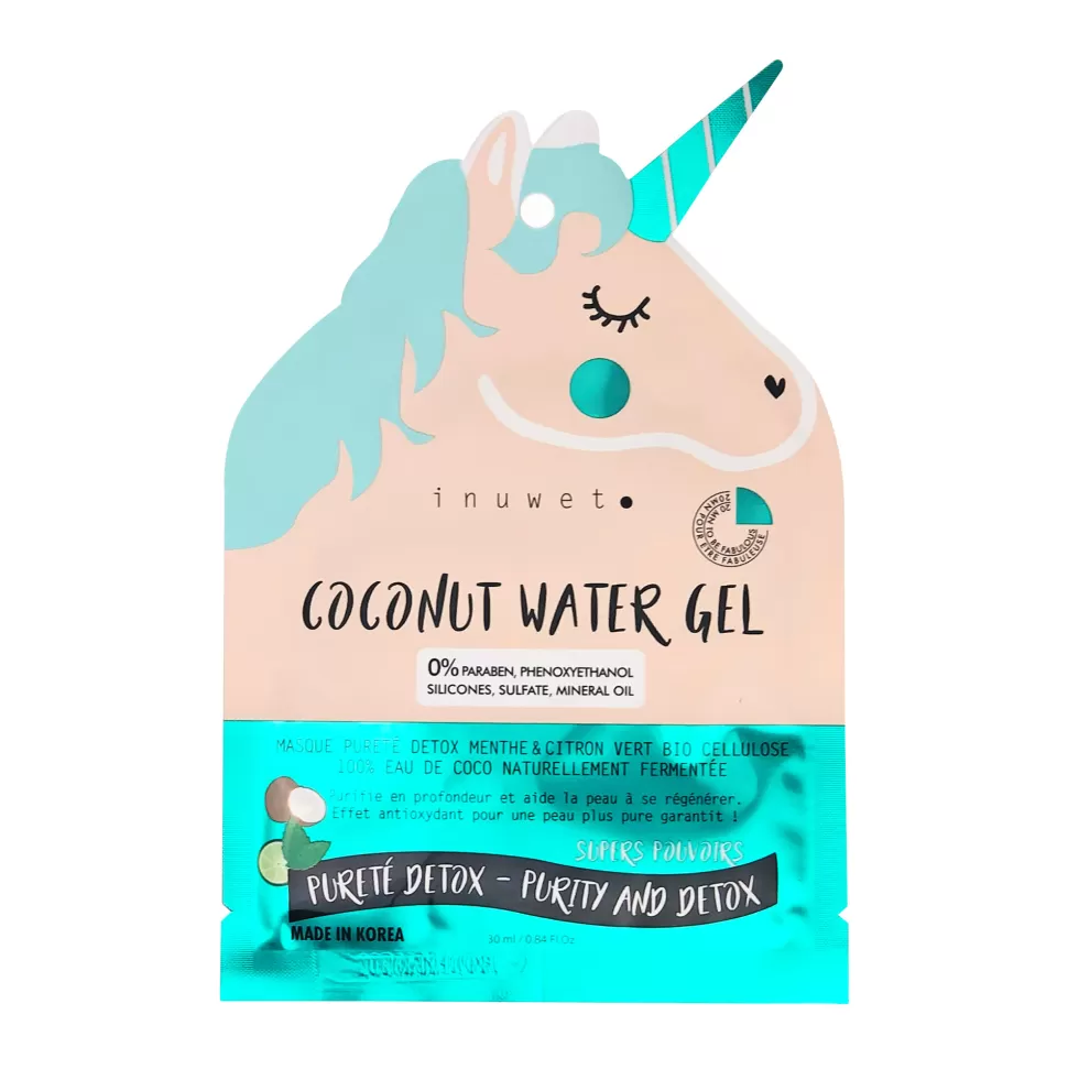 Cheap | Unicorn Radiance Brightening Face Mask | Coconut Water Gel Make-Up