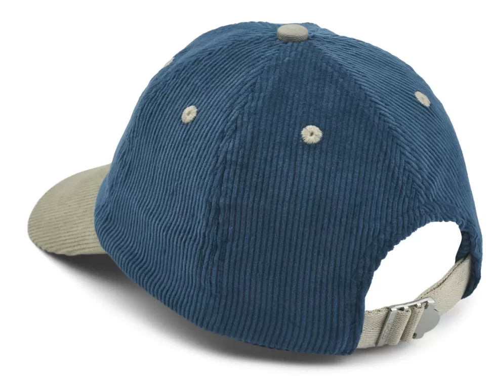 Discount | Danny Corduroy Cap | Pet Surf Blue Mix Hoeden + Petten