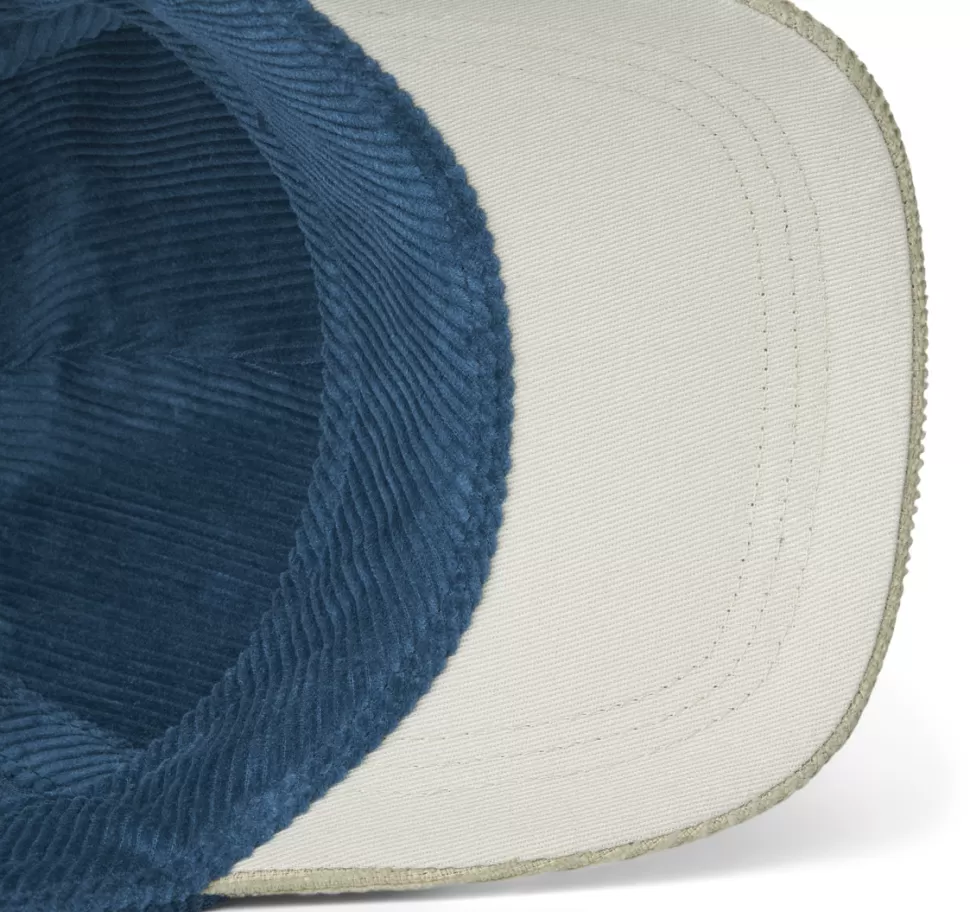 Discount | Danny Corduroy Cap | Pet Surf Blue Mix Hoeden + Petten
