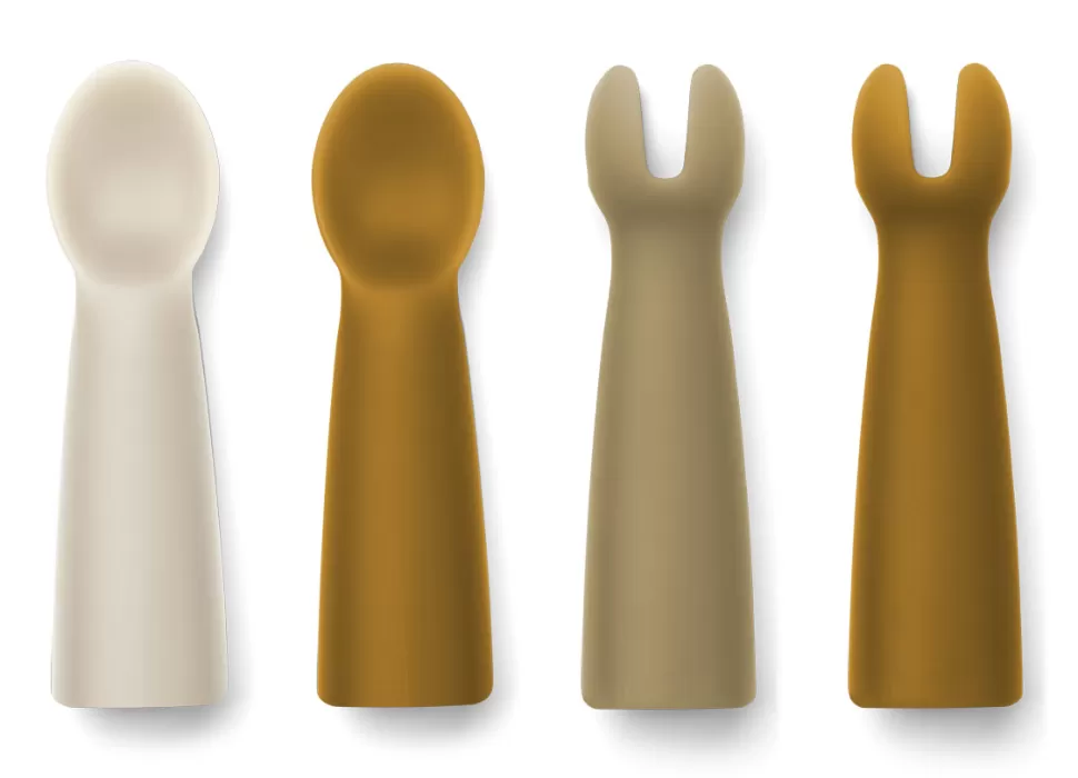 Cheap | Terra Baby Bestek Set Per Stuk | Vork Of Lepel Eten + Drinken