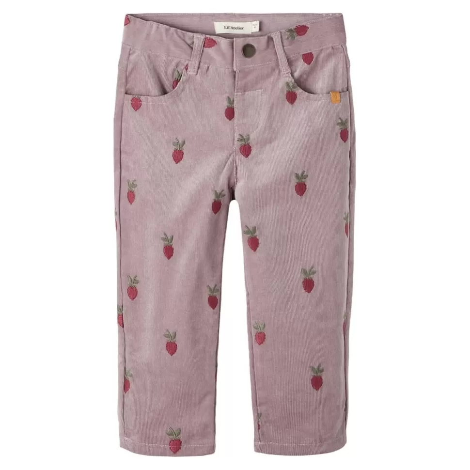 New | Bibi Baggy Cord Pant | Quail Vrouw Broeken