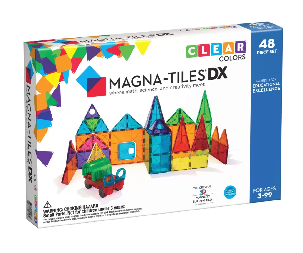 Shop | Clear Colors Deluxe Set | 48 Delig Magneetspeelgoed