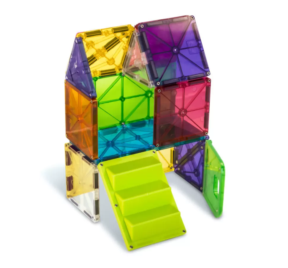 Flash Sale | Clear Colors House Set | 28 Delig Magneetspeelgoed