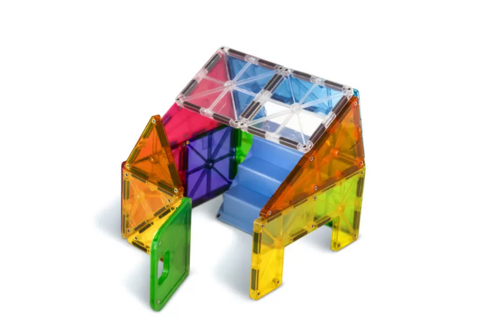 Flash Sale | Clear Colors House Set | 28 Delig Magneetspeelgoed