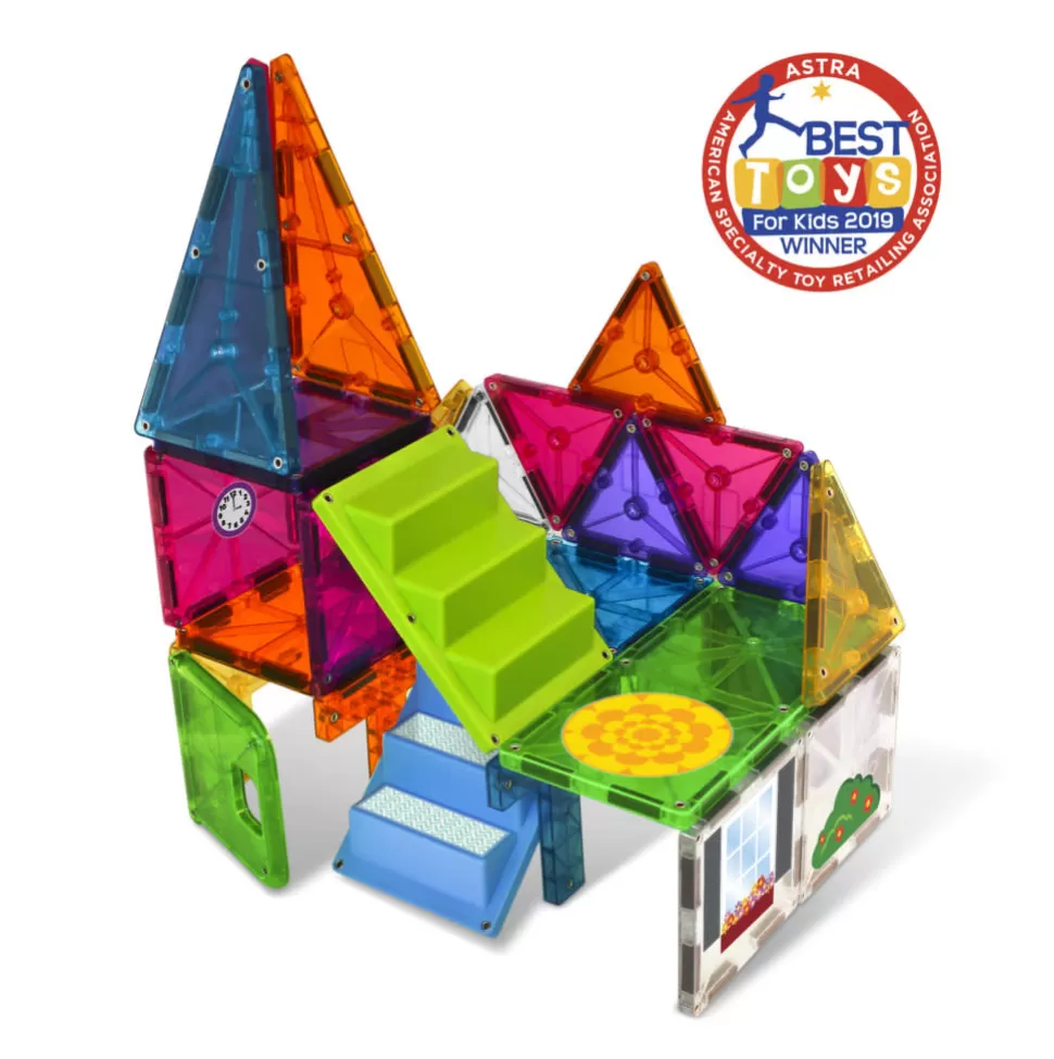 Flash Sale | Clear Colors House Set | 28 Delig Magneetspeelgoed