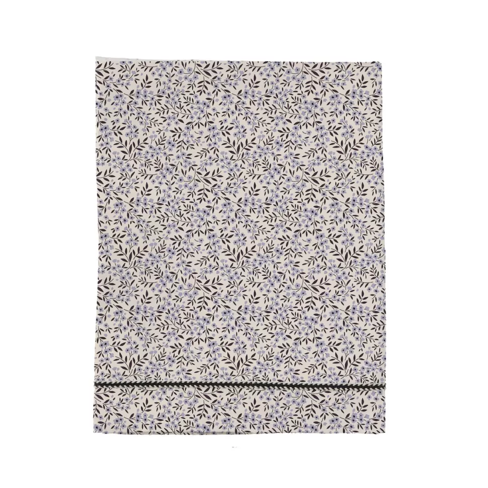 Fashion | Toddler Bed Sheet | Ledikant Laken | Vintage Flower Lila Slapen