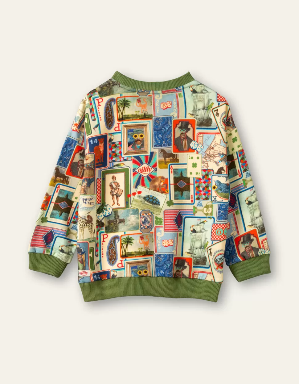 Discount | Heritage Sweater | 90 Aop Cards Man Truien + Vesten