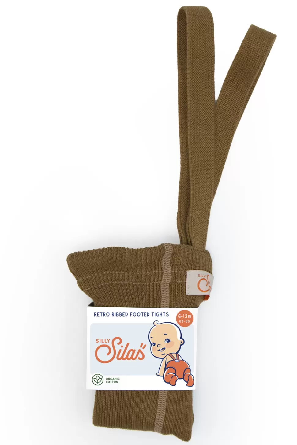 Sale | Footed Tights | Maillot Acorn Brown Sokken + Maillots
