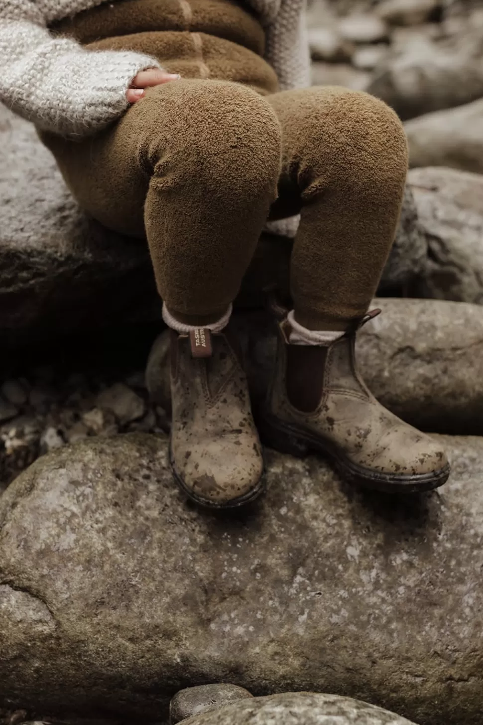 Shop | Teddy Warmy Footless Tights | Acorn Brown Broekjes