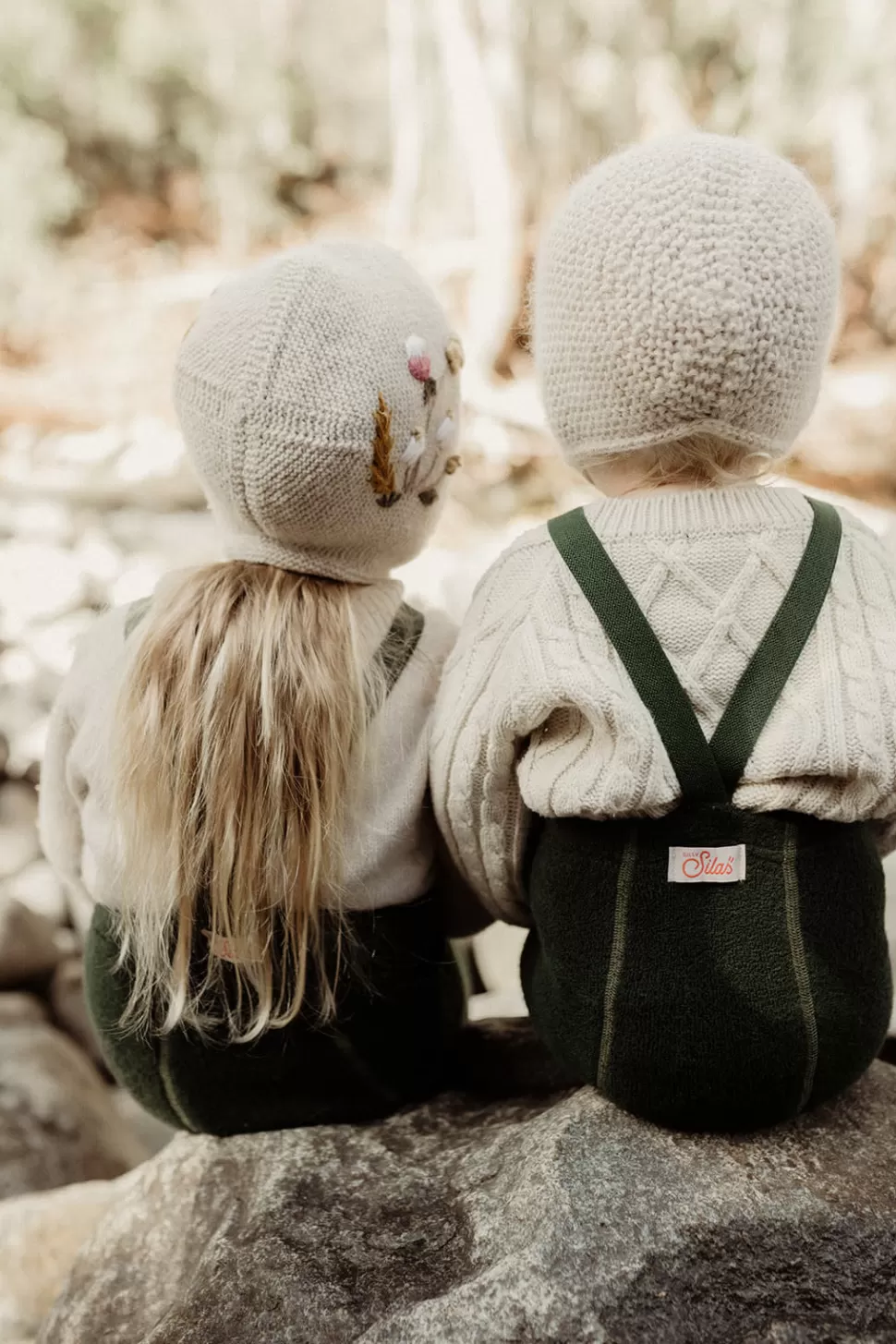 Clearance | Teddy Warmy Tights Met Bretels | Dark Forest Green Man Broeken