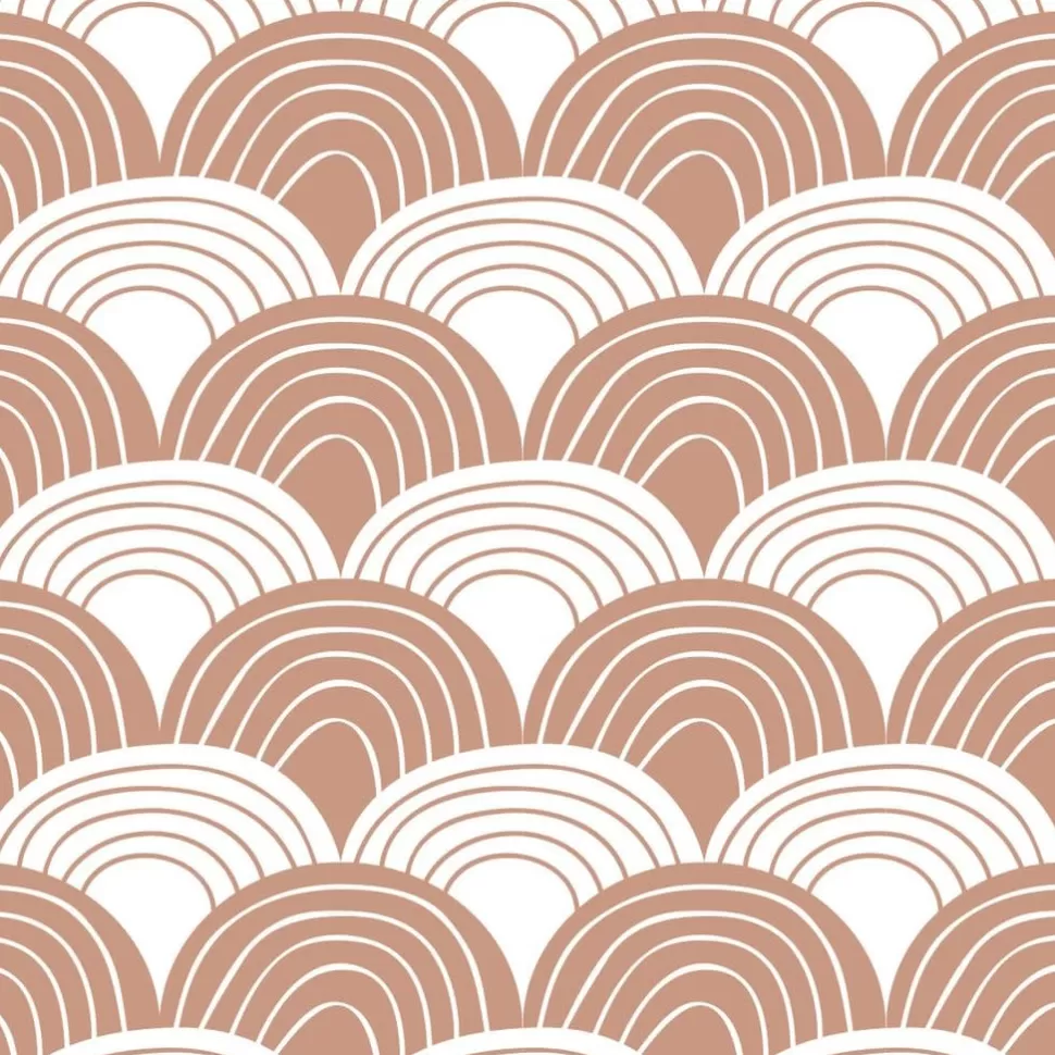 Cheap | Rainbows Terracotta Pink | 60X120 Hoeslaken Ledikant Formaat Slapen