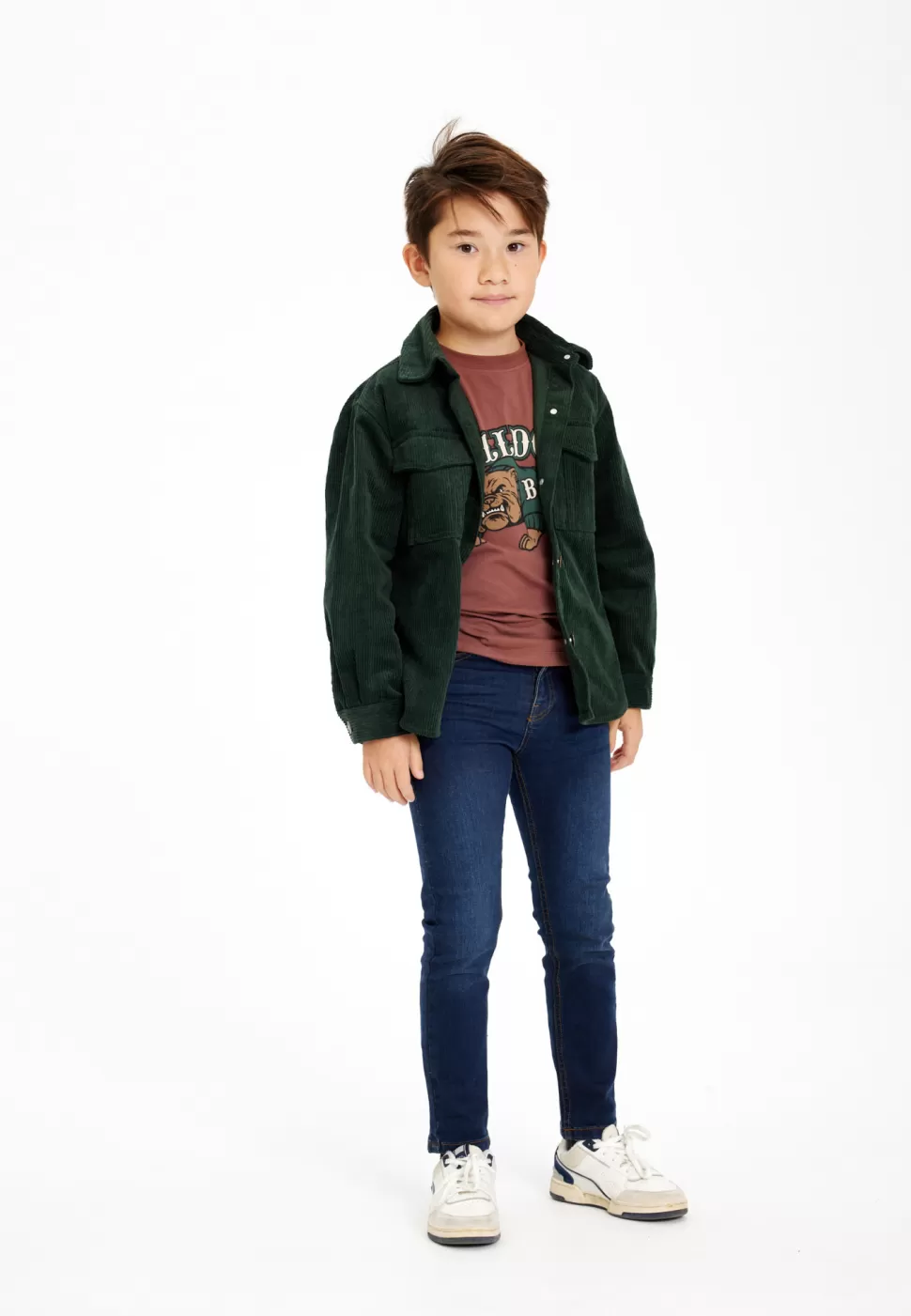 Store | Hubert Corduroy Blouse | Green Gables Man Truien + Vesten