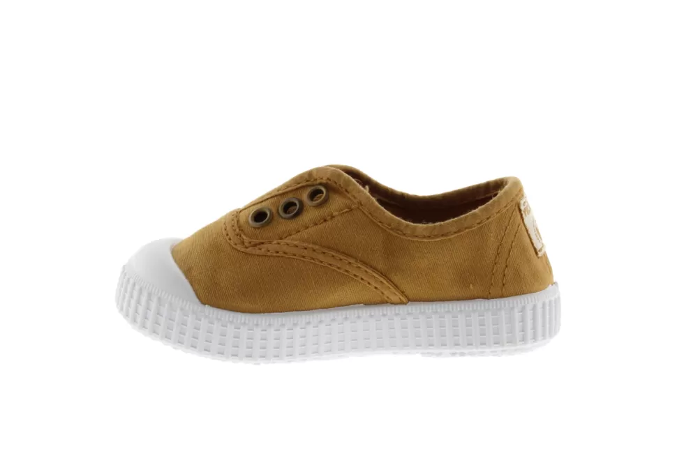 Online | 106627 | Lage Sneakers Elastiek | Oro Oker Geel Schoenen