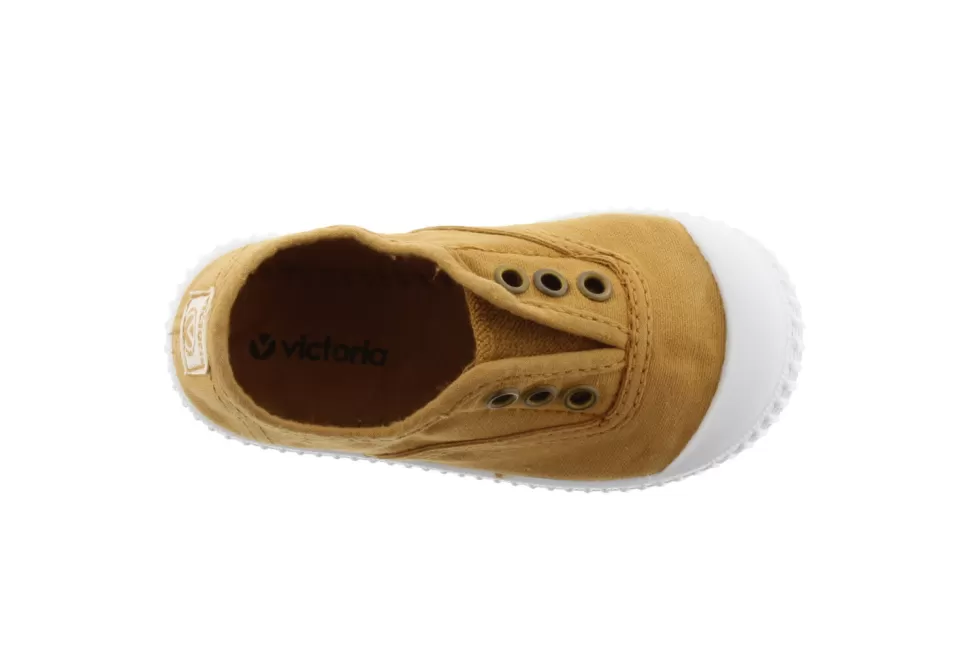 Online | 106627 | Lage Sneakers Elastiek | Oro Oker Geel Schoenen