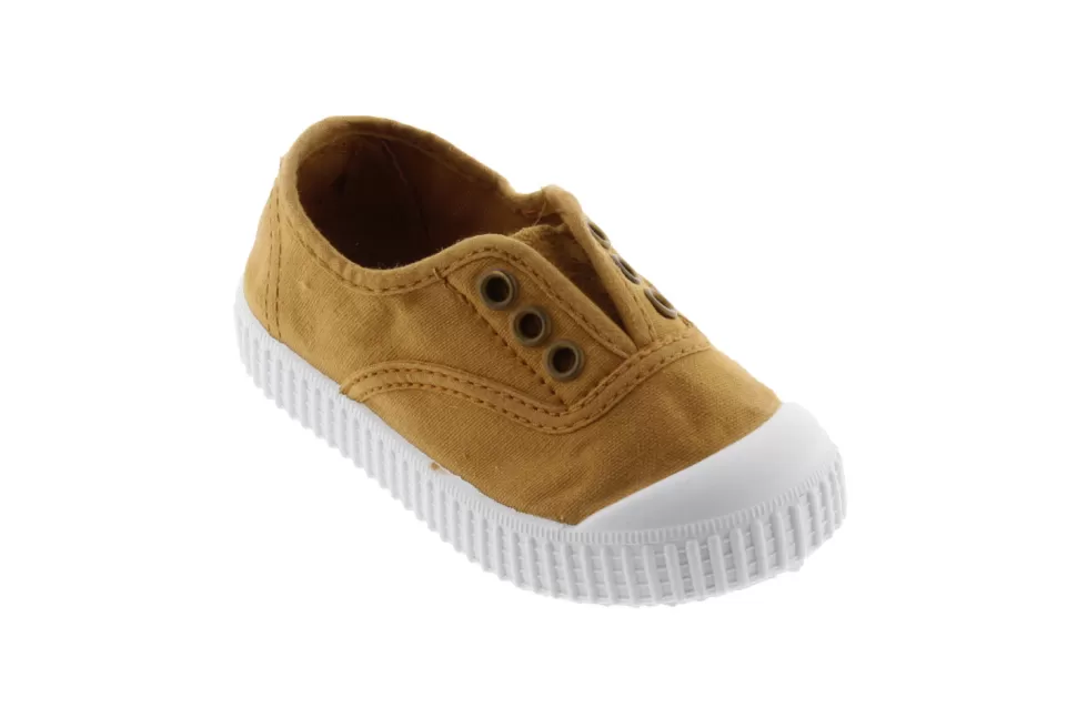 Online | 106627 | Lage Sneakers Elastiek | Oro Oker Geel Schoenen